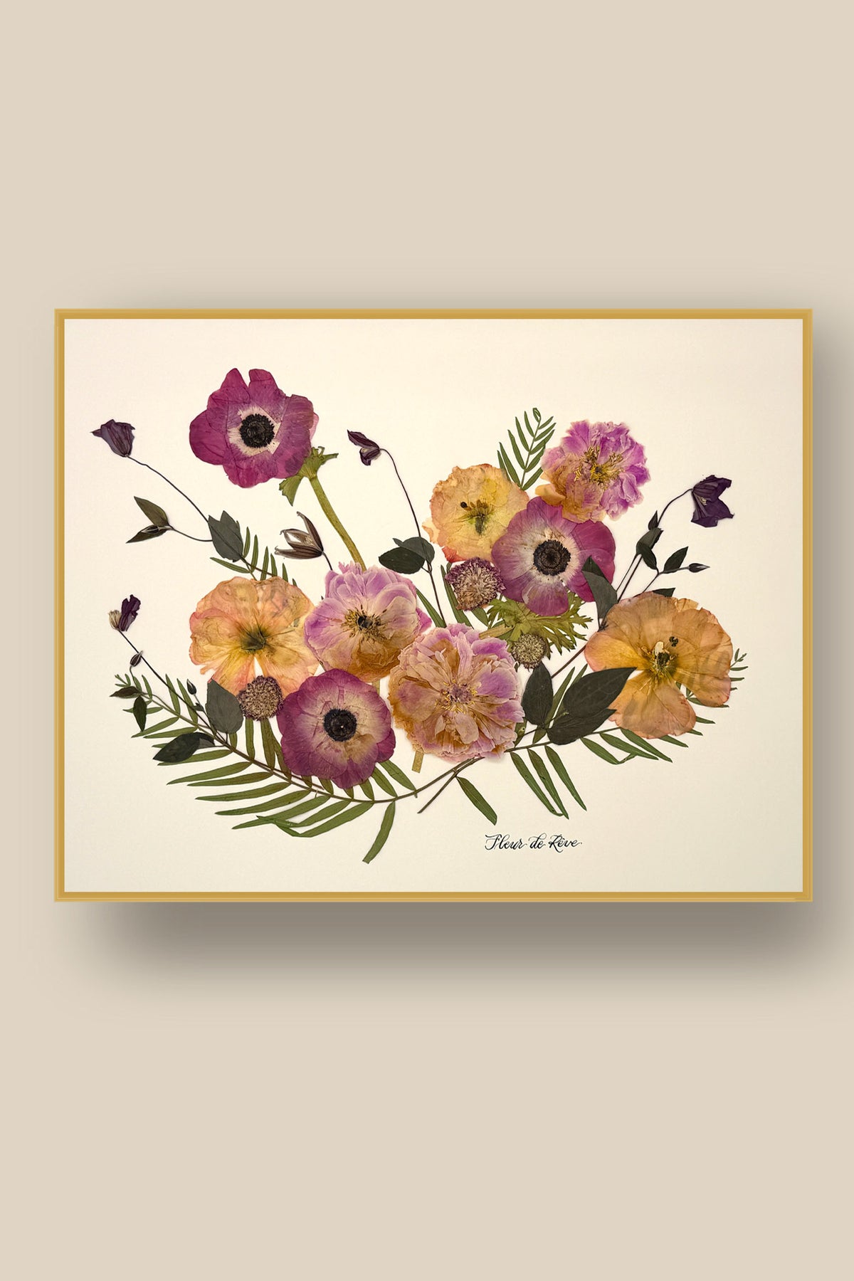 Fleur de Réve Framed