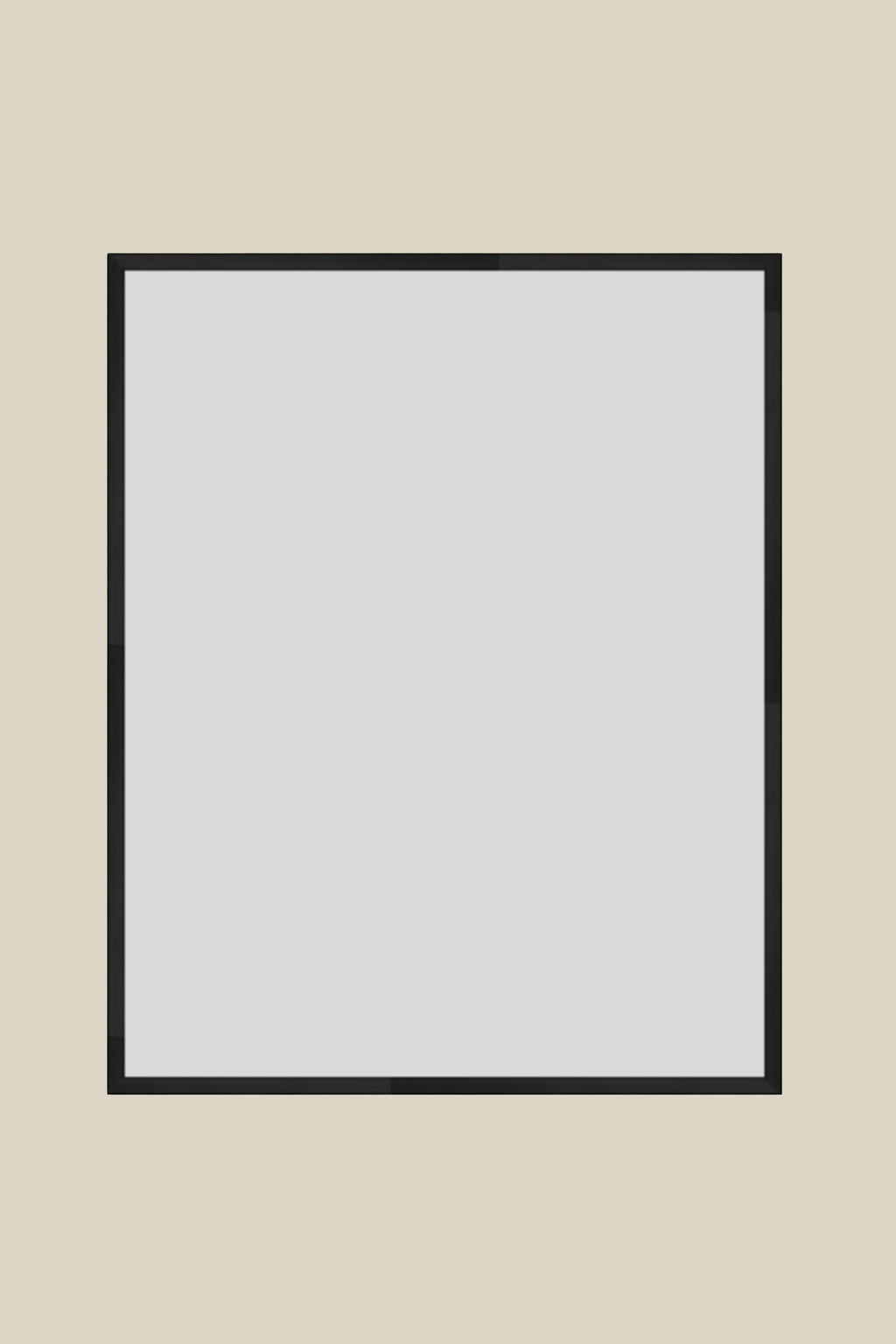 Black Metal UV Low Glare 11x14 Frame