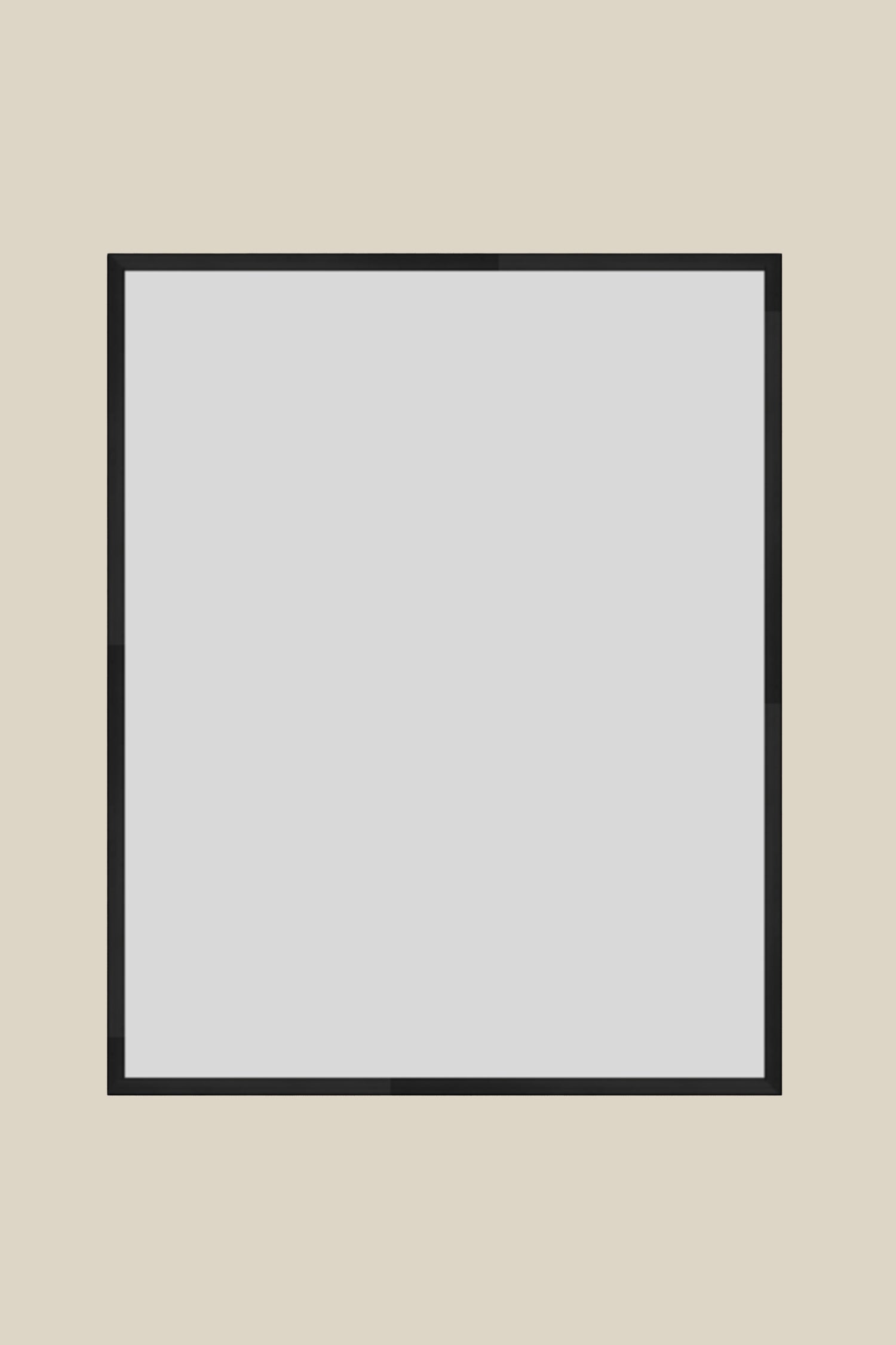 Black Metal UV Low Glare 11x14 Frame