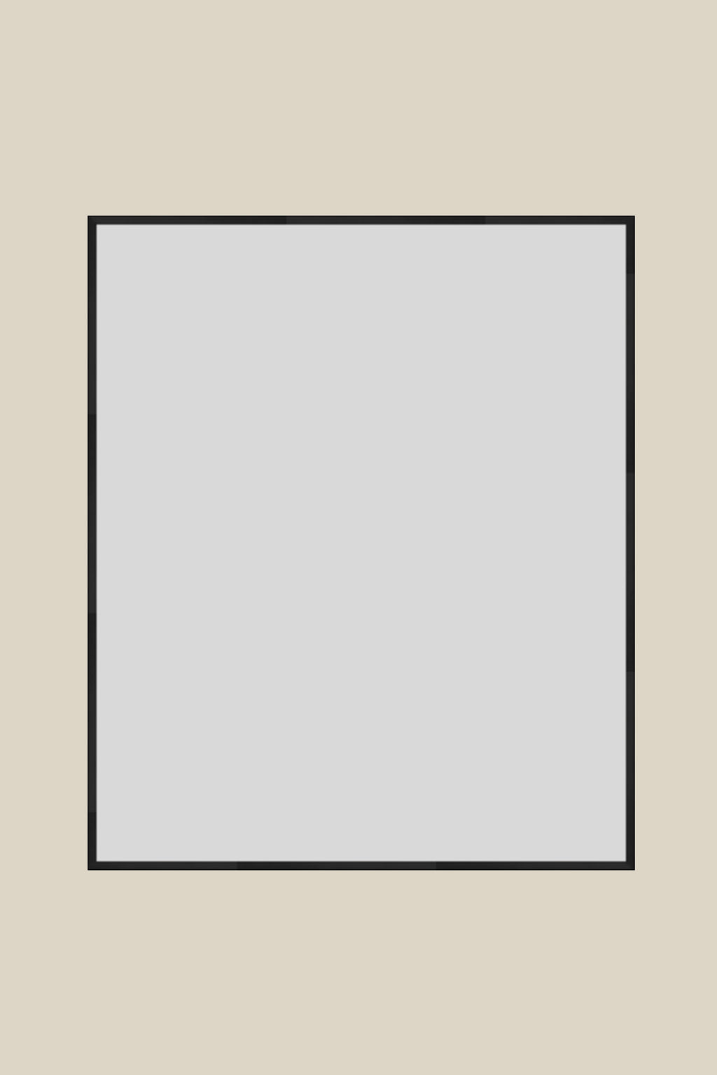 Black Metal UV Protection Low Glare 16x20 Frame