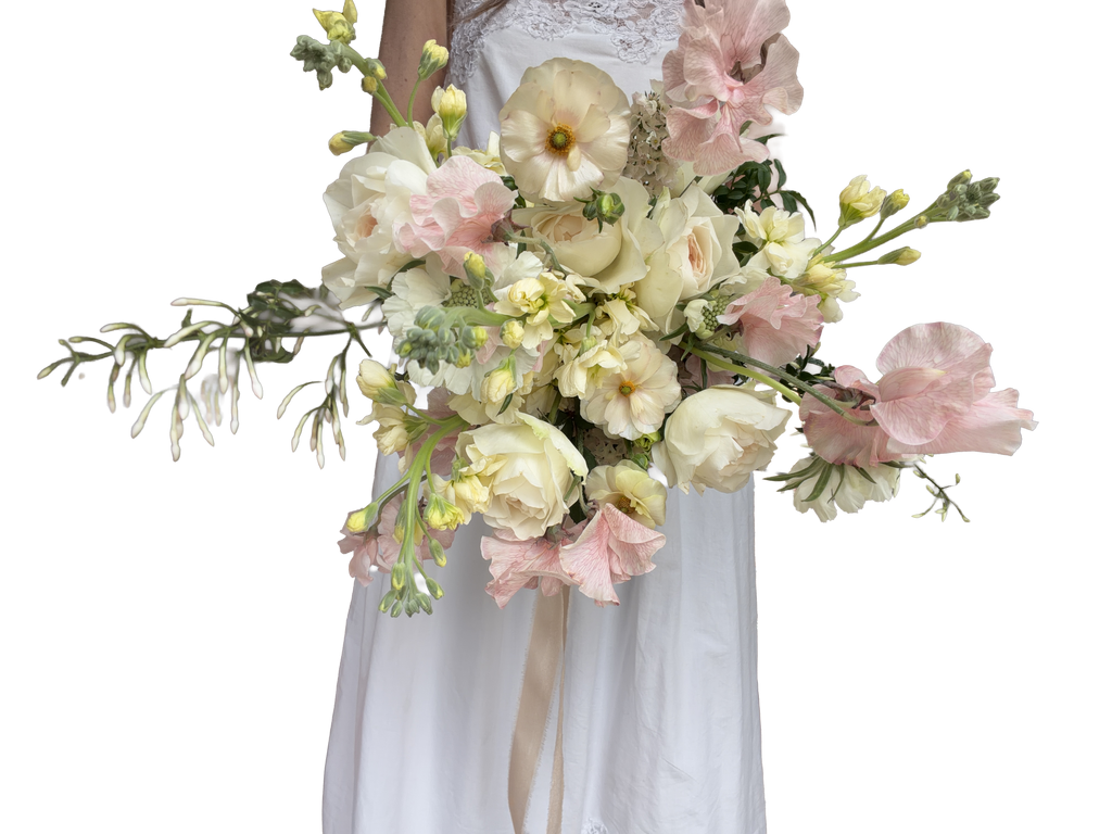 16x20 Framed Preserved Bouquet (from original fresh bouquet) Landscape Orientation with Thin Modern Metal Frame