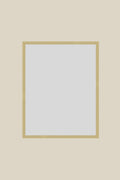 Brushed Gold Metal Custom 11x14 UV Protection Low Glare Frame