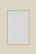 Brushed Gold Metal 11x17 Custom UV Protection Low Glare Frame