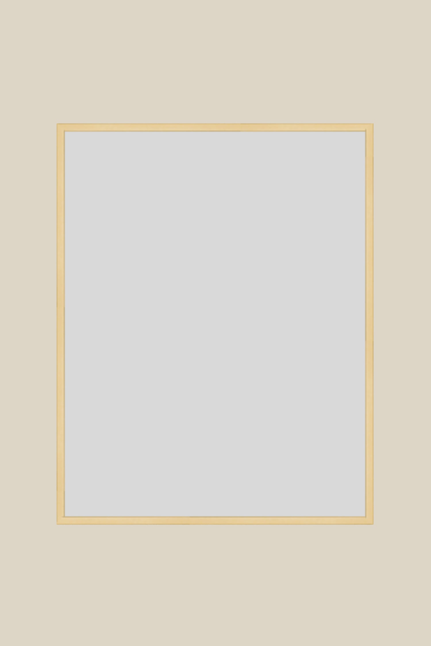 Champagne Gold Metal UV Protection Low Glare 11x14 Frame