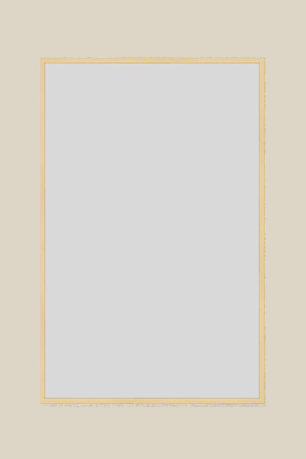 Champagne Gold Metal UV Protection Low Glare 11x17