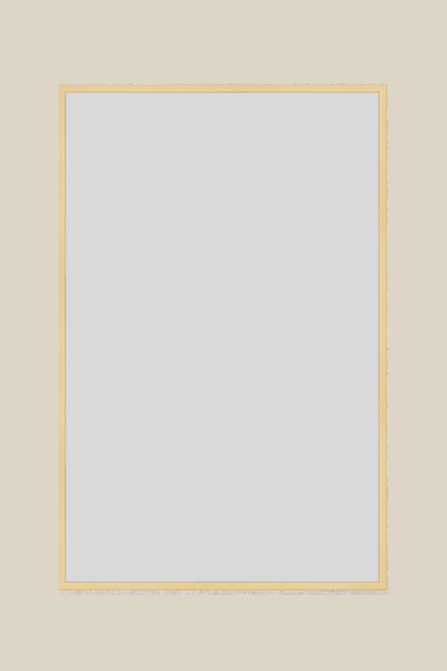 Champagne Gold Metal UV Protection Low Glare 11x17