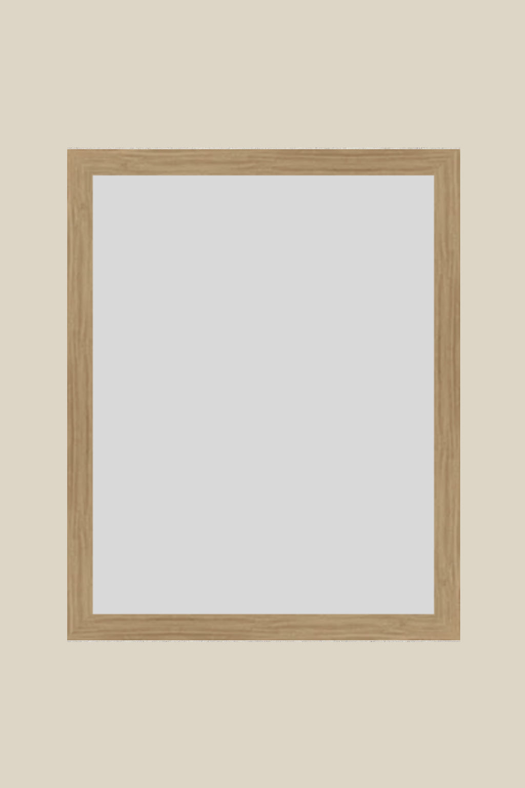 Raw Oak Wood UV Low Grade 11x14 Frame