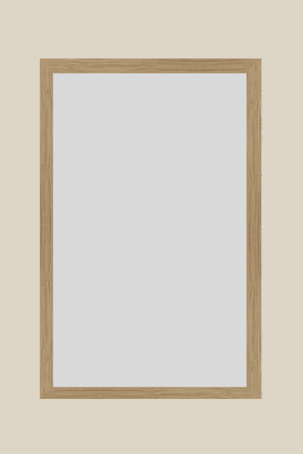 Raw Oak Wood UV Low Glare 11x17 Frame