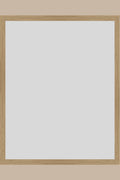 Raw Oak Wood UV Protection Low Glare 20x24 frame